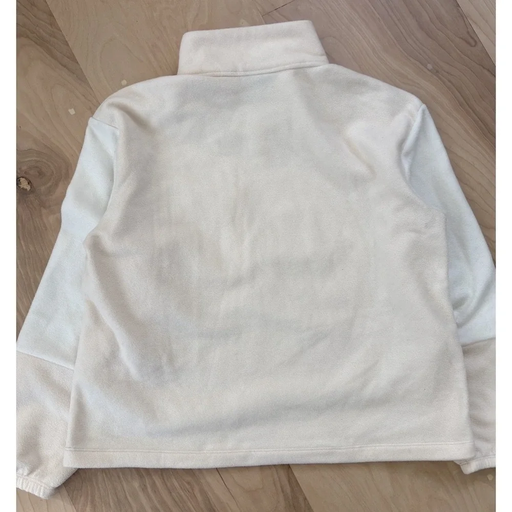 Patagonia Women's Microdini 1/2 Zip Pullover Natural Ivory Lightweight Gorp L